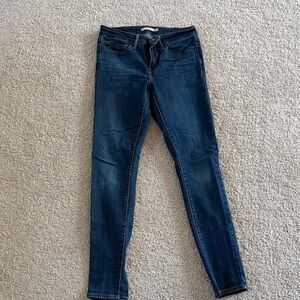 Levi's Dark Blue Skinny Jeans